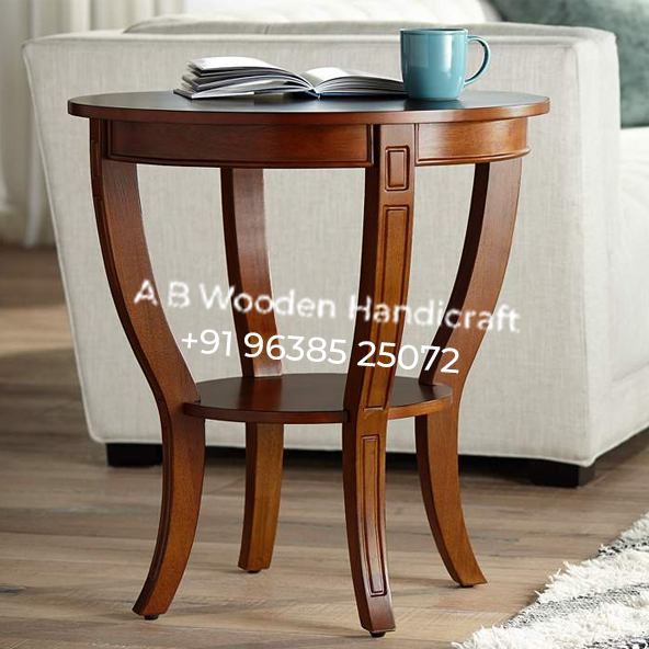 Cherry Finish with side tables
