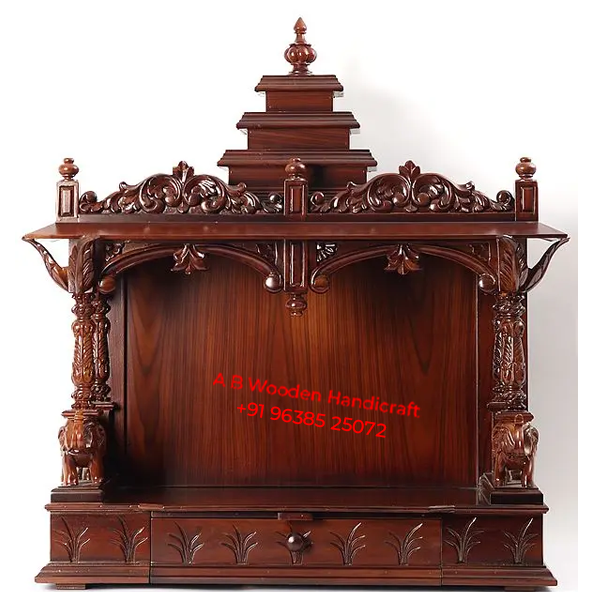 Indian Pooja Mandir Temple for Home