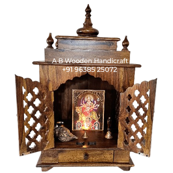 Small Teakwood Temple for home