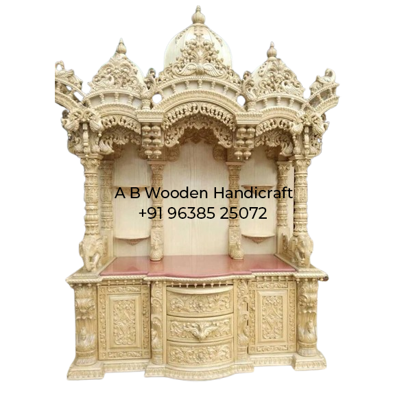 Teakwood Carving Temple