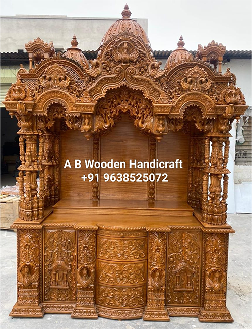 Wooden Mandir For Home